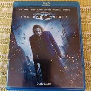 THE DARK KNIGHT - BATMAN - Christian Bale & Heath Ledger  - 2008 - 2 Blu-Ray Set